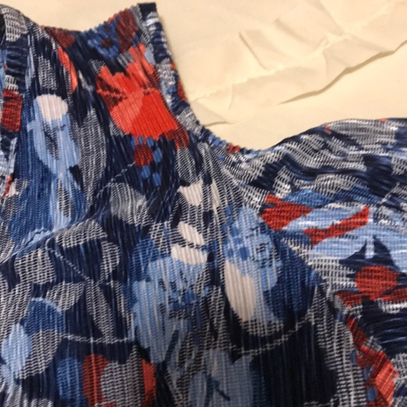 Size XL blue/orange multi top by EST 1946 - Picture 3 of 5